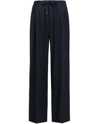 12 STOREEZ - Drawstring Wool Trousers - Lyst