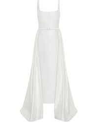 Nicholas - Isaline Midikleid Mit Gürtel - Lyst