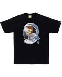 A Bathing Ape - T-Shirt mit grafischem Print - Lyst