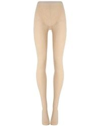 Wolford - Floral Lace-Mesh Tights - Lyst