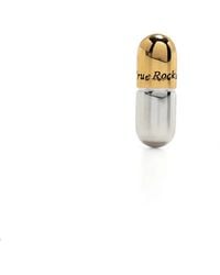 True Rocks - Pill Two-Tone Stud Earring - Lyst
