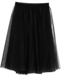 JNBY - Layered Mesh Midi Skirt - Lyst