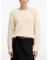 Ouí - Fluffy Knitted Jumper - Lyst