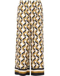 Eres - Tube Geometric-Print Wide-Leg Trousers - Lyst
