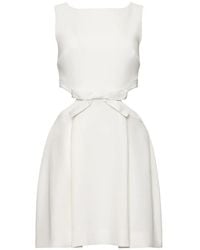 Cinq À Sept - Cutout Bow Mini Dress - Lyst
