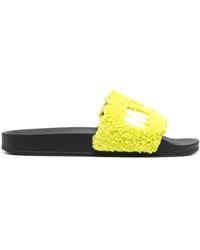 Marni - Logo Flat Slides - Lyst