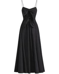 10 Crosby Derek Lam - Unity Tie-Front Poplin Dress - Lyst