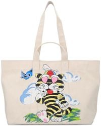 KENZO - Graphic-Print Tote Bag - Lyst