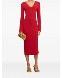 Cult Gaia - Boa Bow Open Back Midi Dress - Lyst