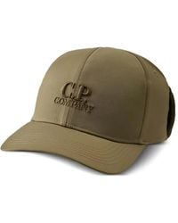 C.P. Company - Embroidered-Logo Baseball Cap - Lyst