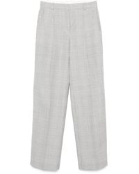 BOSS - Prince Of Wales-Check Trousers - Lyst