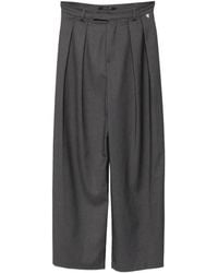 PHILIA LOFT - Pleated Wide-Leg Trousers - Lyst