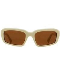 Jacquemus - The Marino Rectangle-Frame Sunglasses - Lyst