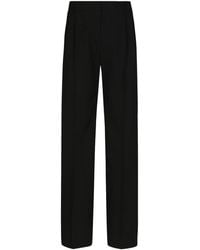 Dolce & Gabbana - Wide-Leg Cotton Trousers - Lyst
