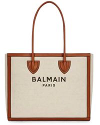Balmain - Borsa Tote Army Shopper Con Logo - Lyst