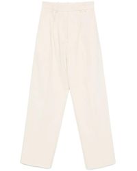 ROSSO35 - Pleated Trousers - Lyst