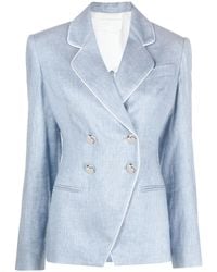Genny - Blazer Met Dubbele Rij Knopen - Lyst