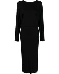KHAITE - The Trina Viscose Long Dress - Lyst
