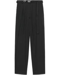 Hyein Seo - Pleated Cropped Trousers - Lyst