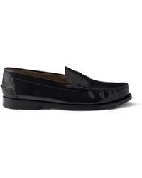 Prada - Mocasines Con Efecto Cepillado - Lyst