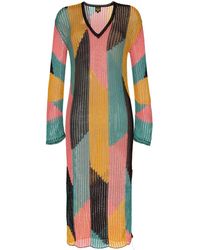 A Peace Treaty Serreno Kaftan Jurk Van Katoen - Zwart