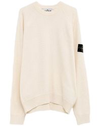 Stone Island - Pull À Détail De Patch - Lyst