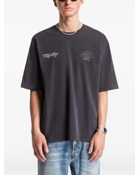 Filling Pieces - Logo-Print Boxy T-Shirt - Lyst