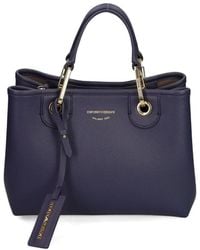 Emporio Armani - Tote Bag mit doppeltem Henkel - Lyst