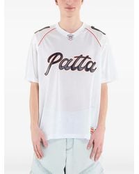 PATTA - Logo-Patch Mesh T-Shirt - Lyst