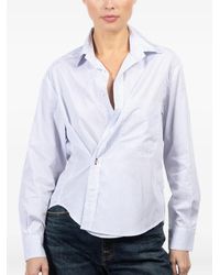 CISSA - Gestreept Blouse - Lyst