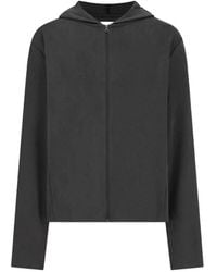 Amomento - Zip-Up Jersey Hoodie - Lyst