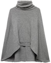 7 For All Mankind - High-Neck Shawl-Style Sweater - Lyst