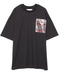 Yoshio Kubo - Patch-Pocket Cotton T-Shirt - Lyst