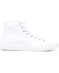 Acne Studios - High-Top-Sneakers mit Schnürung - Lyst
