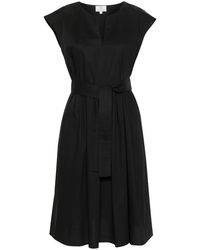Woolrich - Ausgestelltes Kleid Mit Gürtel - Lyst
