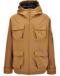 Versace Jeans Couture - Veste Multi-Poches À Capuche - Lyst