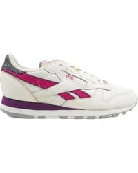 Reebok - Classic Leather Stripes Sneakers - Lyst