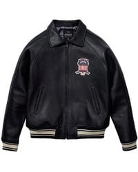 Avirex - Appliquéd Bomber Jacket - Lyst