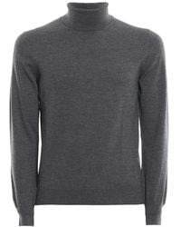 Gran Sasso - Roll-Neck Knitted Sweater - Lyst