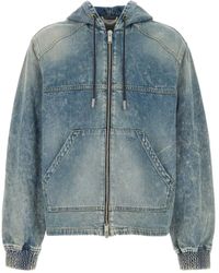 1989 STUDIO - フーデッド デニムジャケット - Lyst