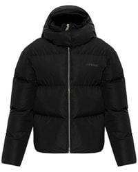 Off-White c/o Virgil Abloh - Hooded Puffer Jacket - Lyst