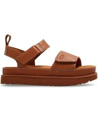 UGG - Touch-strap Leather Sandals - Lyst