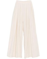 Marc Ellis - Pleated-Design Palazzo Pants - Lyst