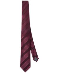 Brunello Cucinelli - Textured Stripe Silk Tie - Lyst