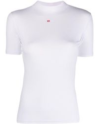 DIESEL - Camiseta T-Reg-Microdiv - Lyst