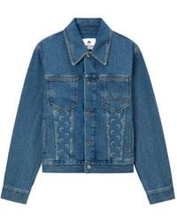 Marine Serre - Moon-Print Pocket Jacket - Lyst