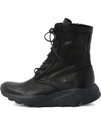 Yohji Yamamoto - Combat Lace-Up Boots - Lyst