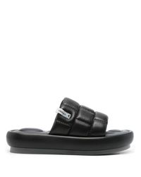 Premiata - Quilted Leather Sandals - Lyst