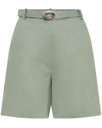 Nicholas - Lavinia Linen Shorts - Lyst