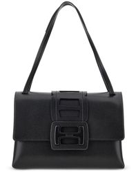 Hogan - H-bag Medium Leather Shoulder Bag - Lyst
